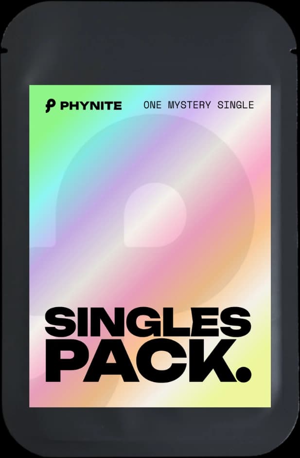 The Phynite Singles Pack, in its Base, Premium and Deluxe stickers